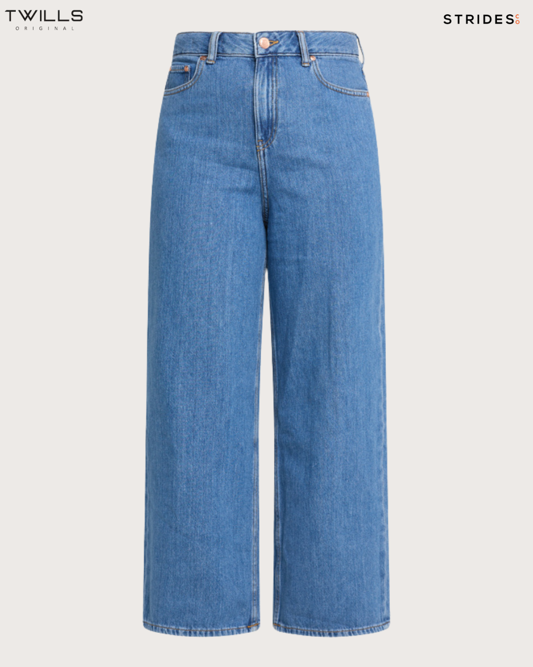 Kris Light Blue Wideleg Jeans