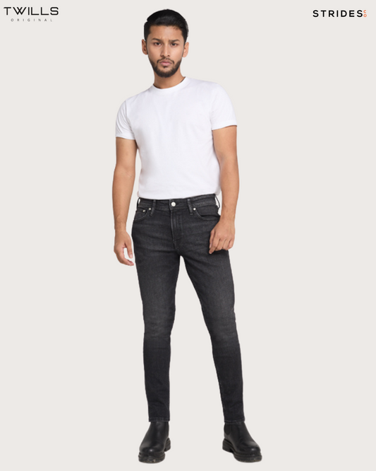 Dapper Flex Black Jeans