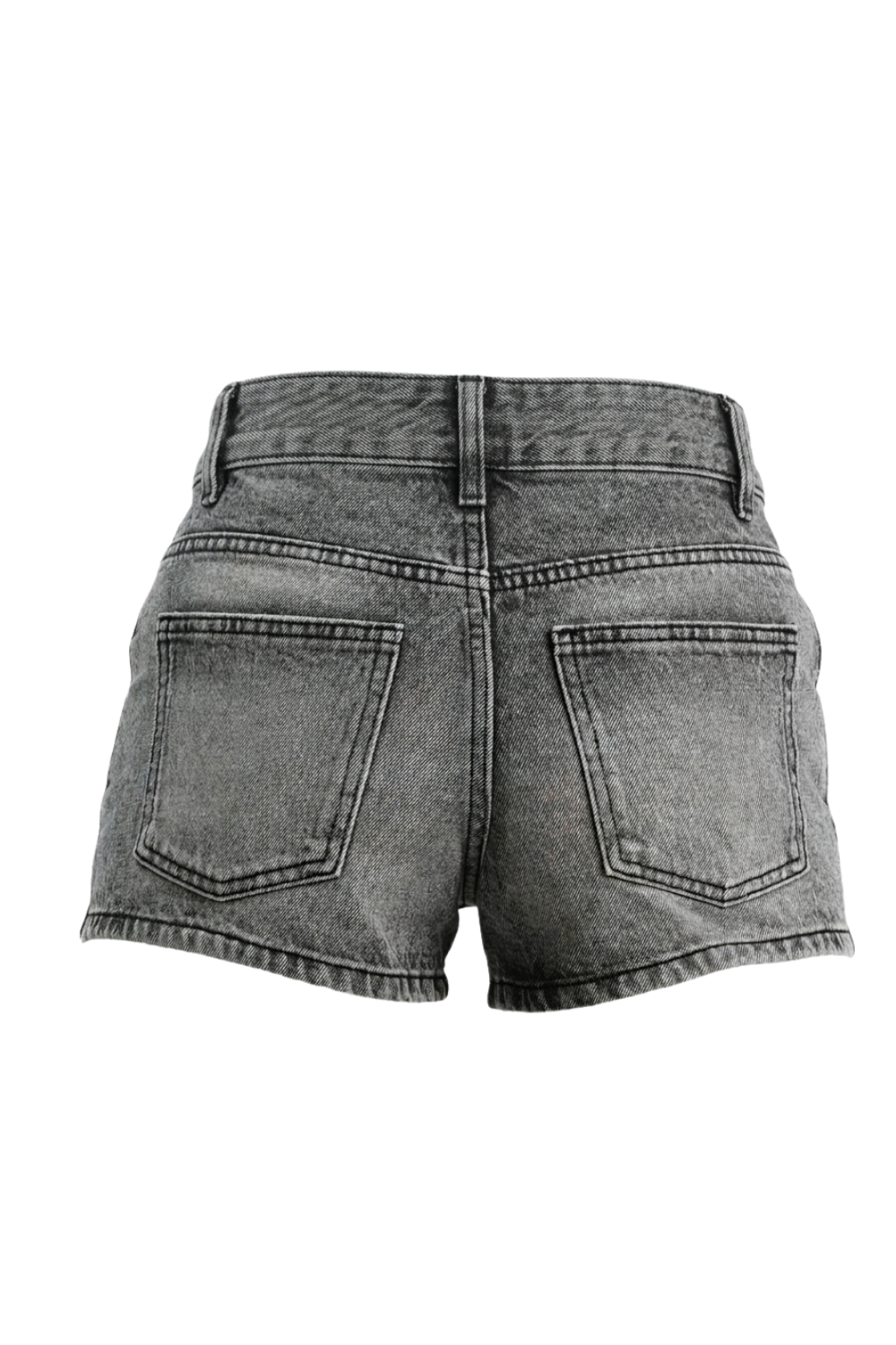 Nicky Black Denim Shorts