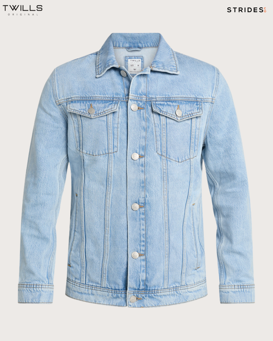 Classic Trucker Denim Jacket - Light Blue