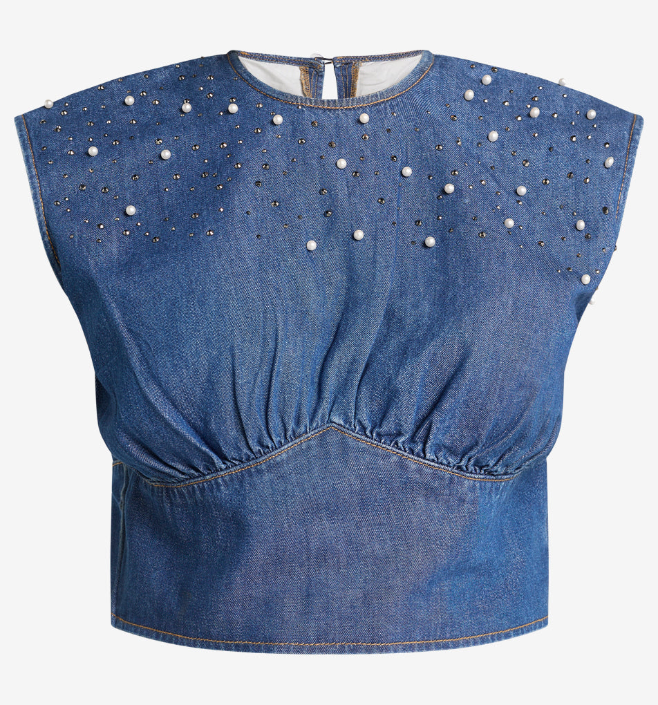 Party Denim Top