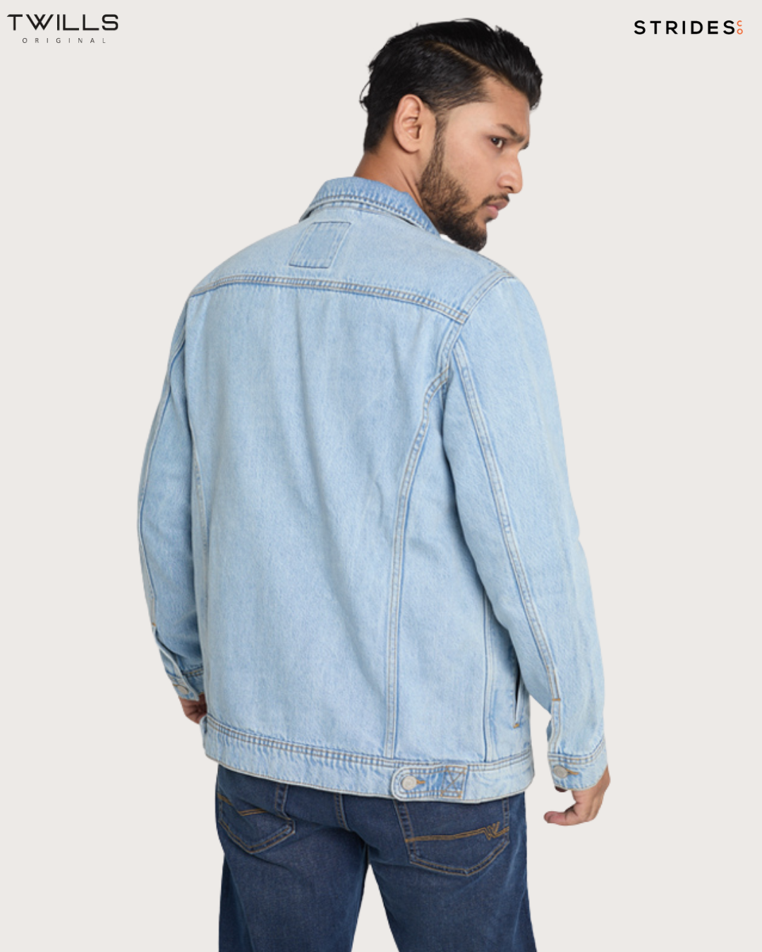 Classic Trucker Denim Jacket - Light Blue