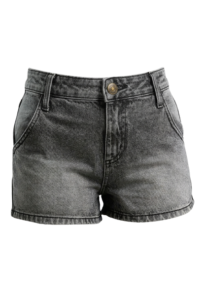 Nicky Black Denim Shorts