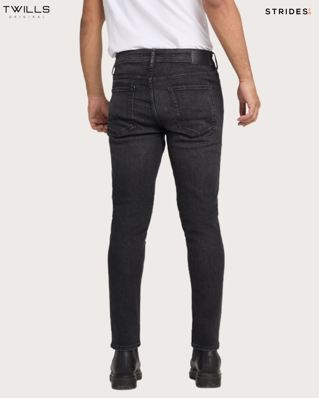 Dapper Flex Black Jeans
