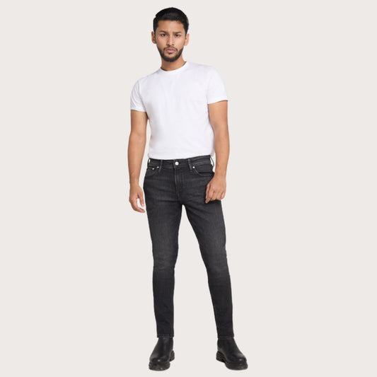 Dapper Flex Mid Black Jeans