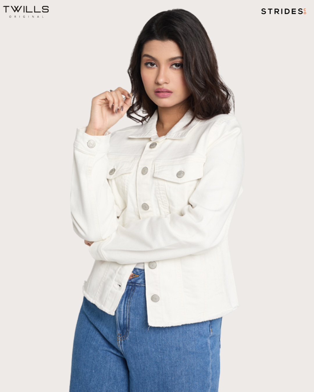 Lilly White Women’s Denim Jacket