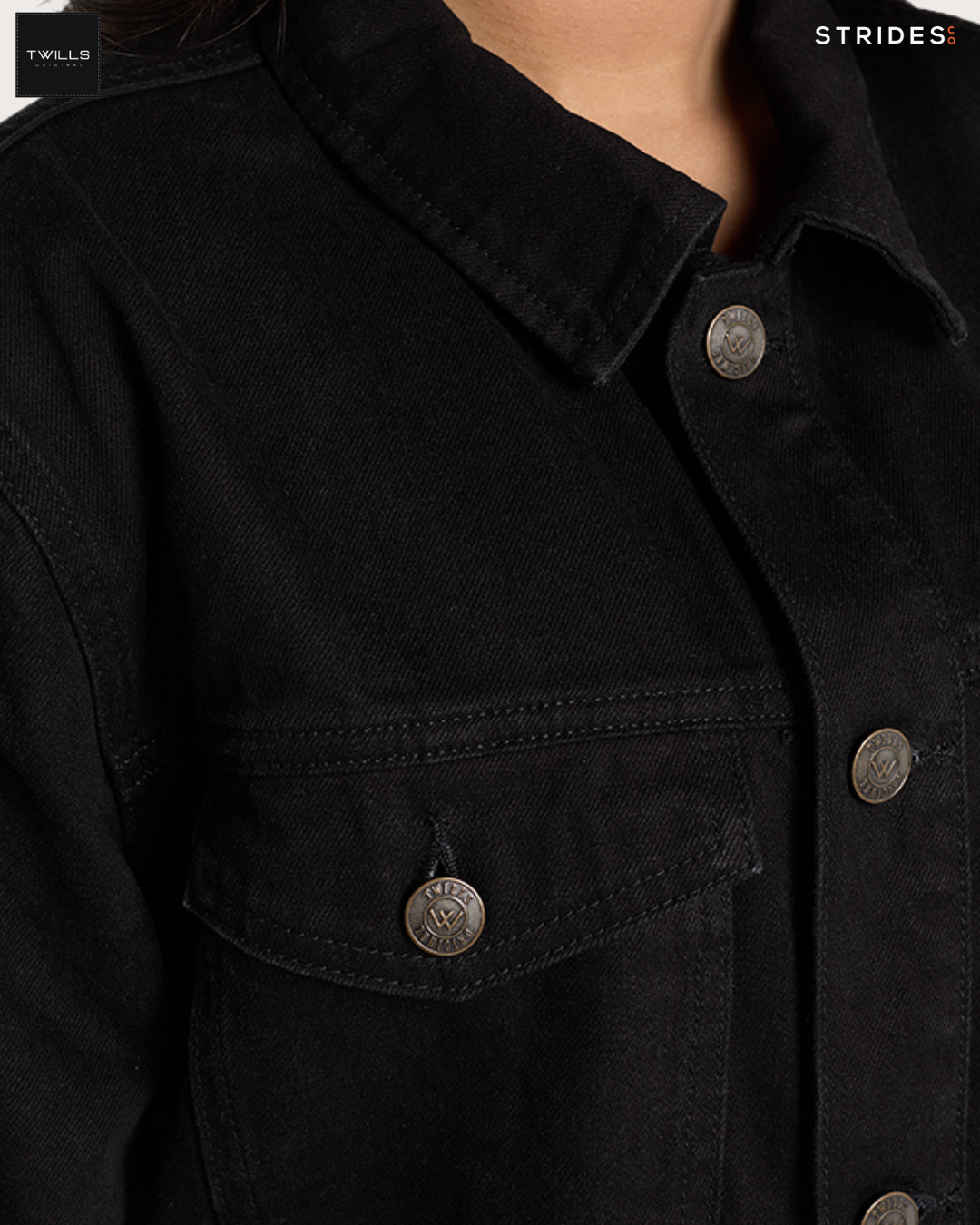 Black Raven Denim Jacket