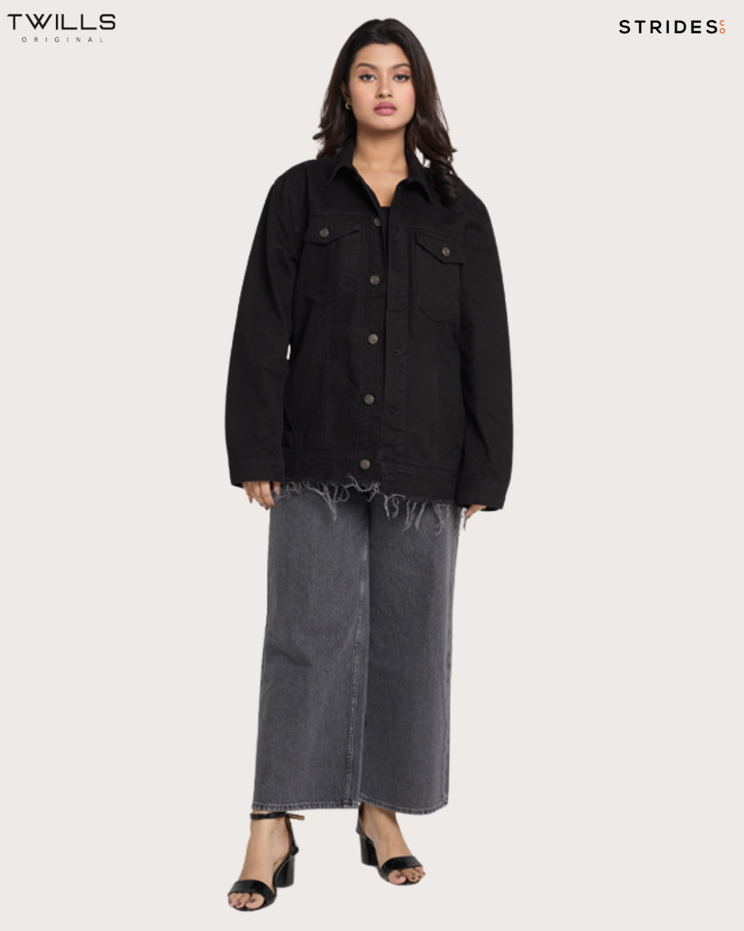 Black Raven Denim Jacket