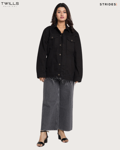 Black Raven Denim Jacket