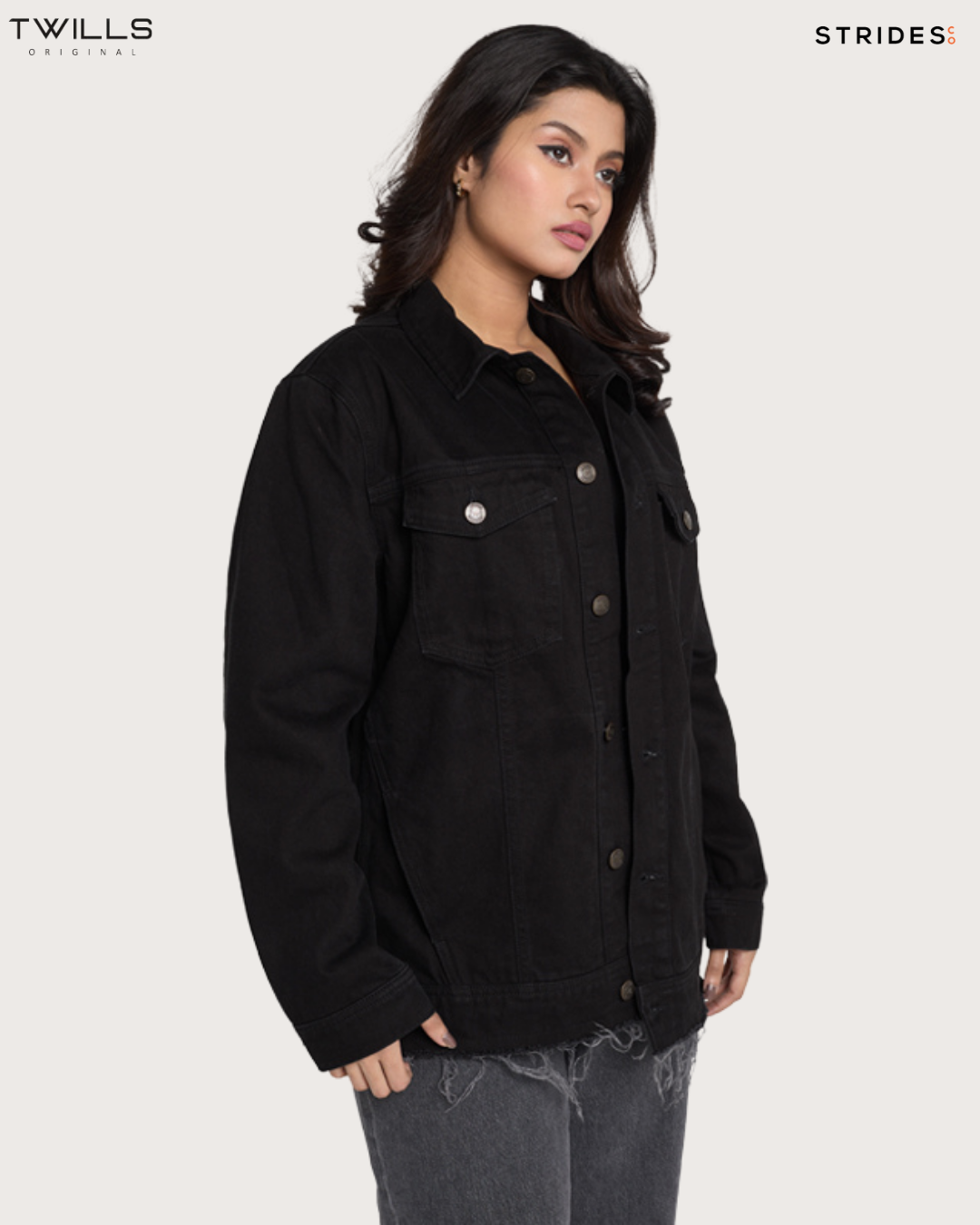 Black Raven Denim Jacket