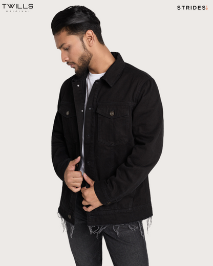 Black Raven Denim Jacket