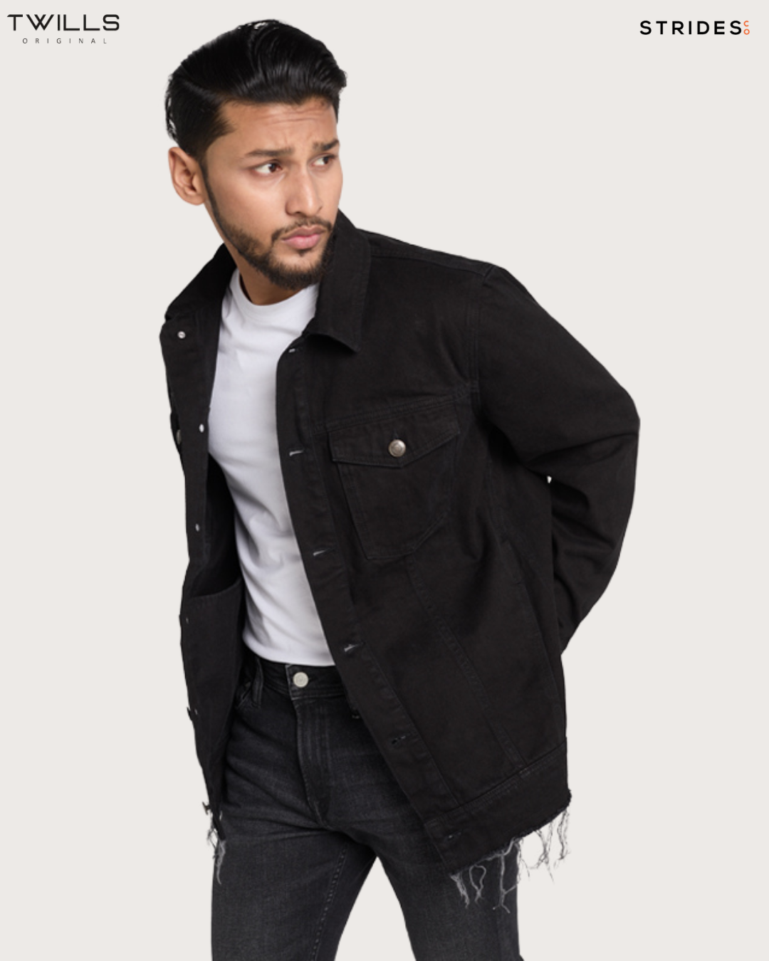 Black Raven Denim Jacket