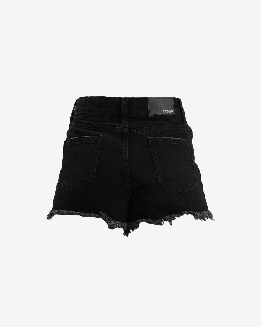 Bonnie Black Denim Shorts