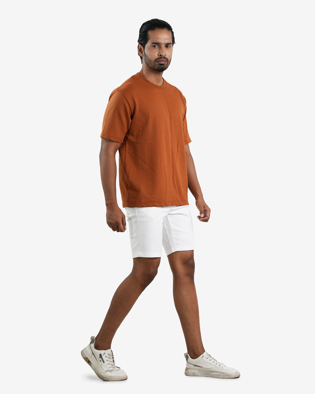 Chino White Shorts