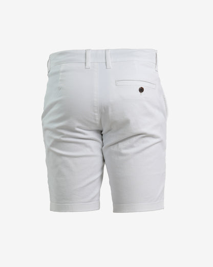 Chino White Shorts