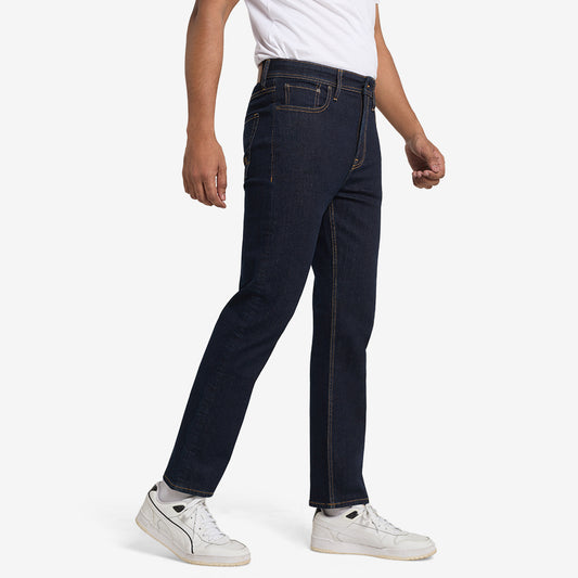 Classic Comfort Jeans - Dark Blue