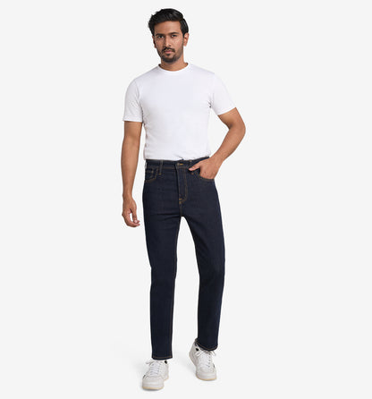 Classic Comfort Dark Blue Jeans