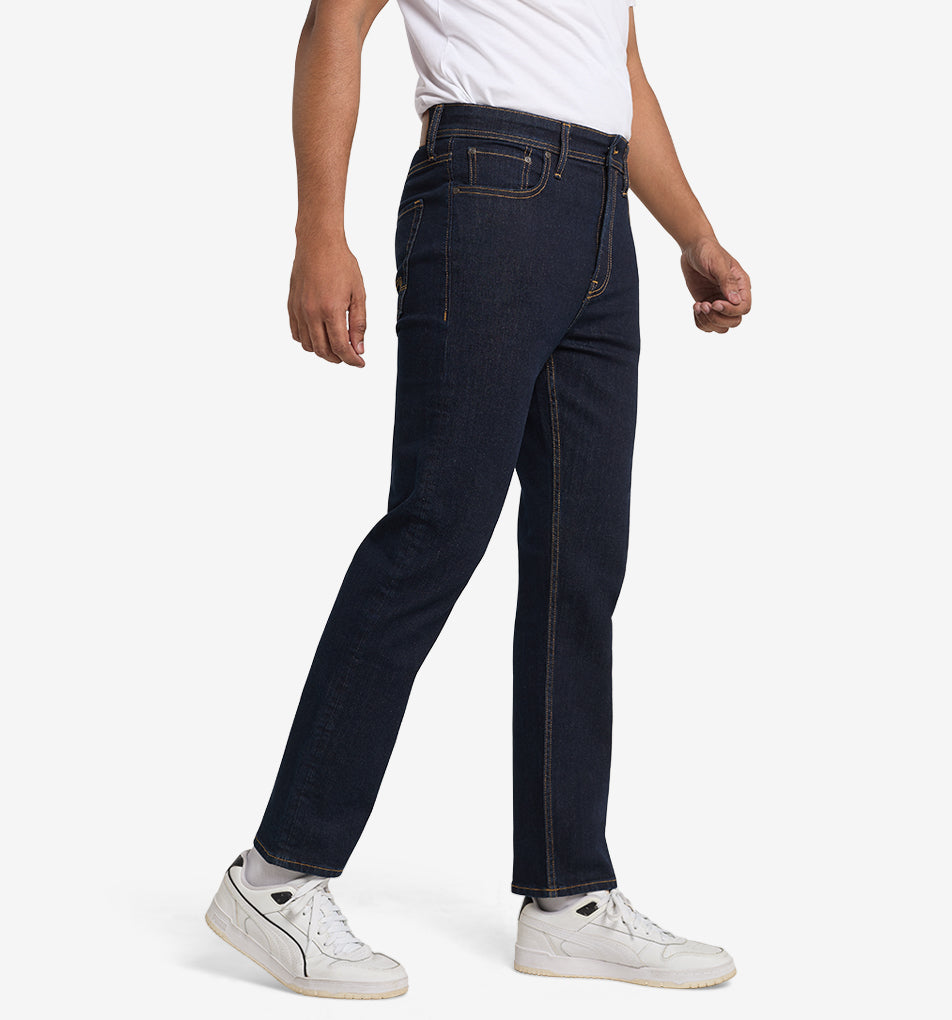 Classic Comfort Dark Blue Jeans