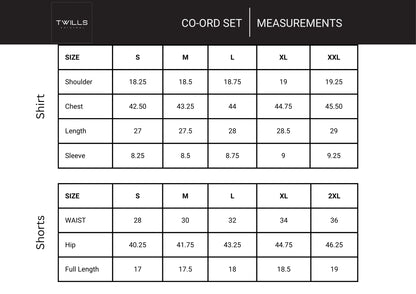 Waffleo Blue Co-ord Set