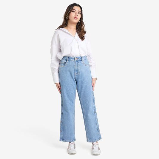 Kourtney Reveal Straight Jeans