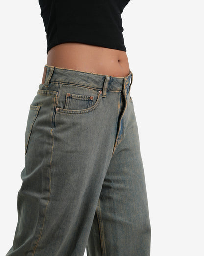 Kris Green Mist Wideleg Jeans