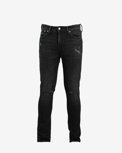 Dapper Flex Black Rugged Jeans