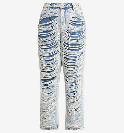 Kourtney Deface Straight Jeans