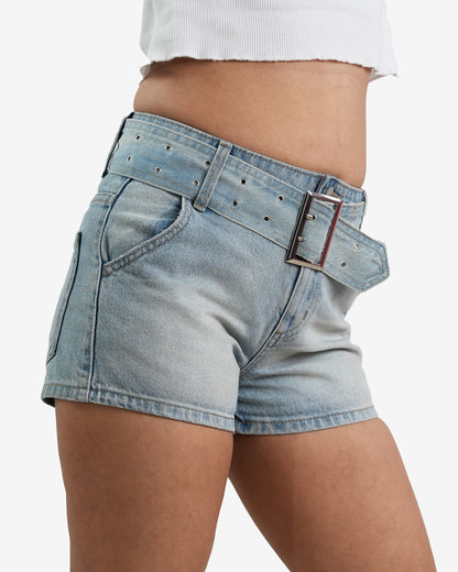 Nicky Blue Denim Shorts