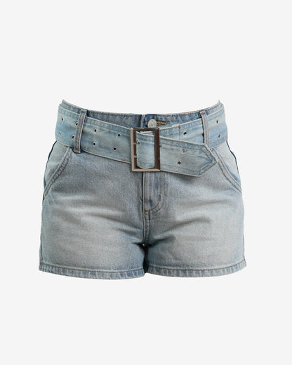 Nicky Blue Denim Shorts