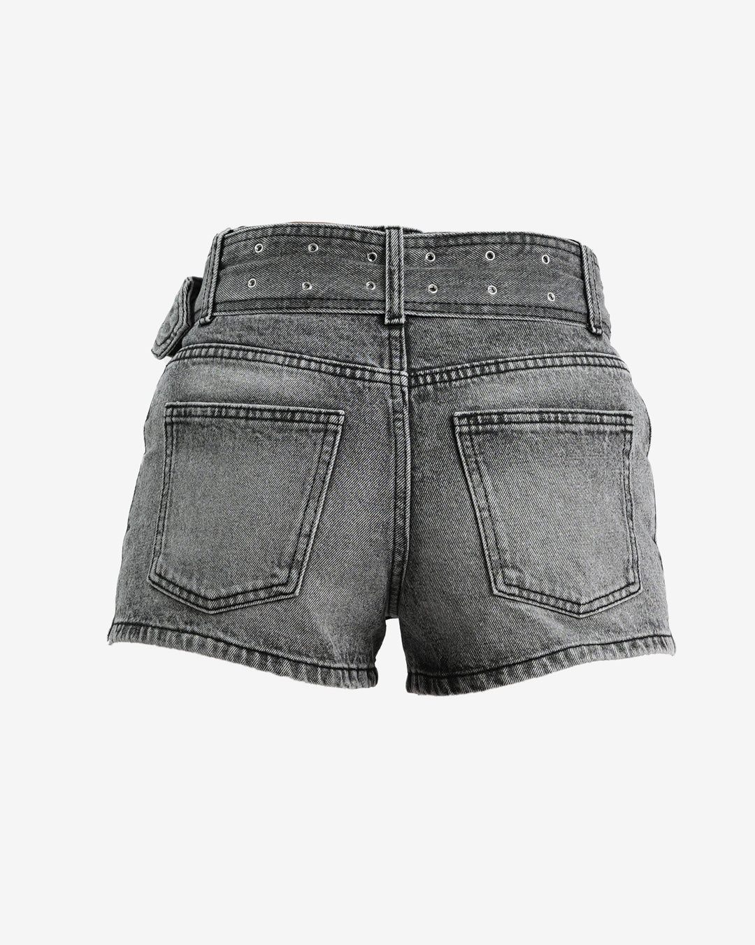 Nicky Black Denim Shorts