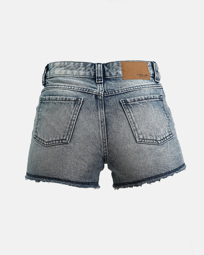 Stacy Blue Denim Shorts