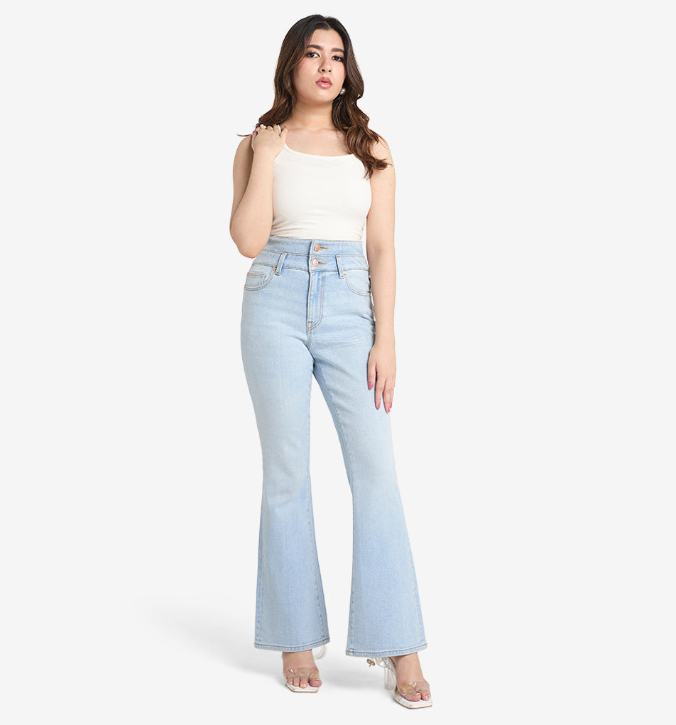 Lana Blue Bootcut Jeans