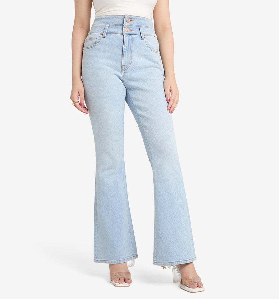 Lana Blue Bootcut Jeans