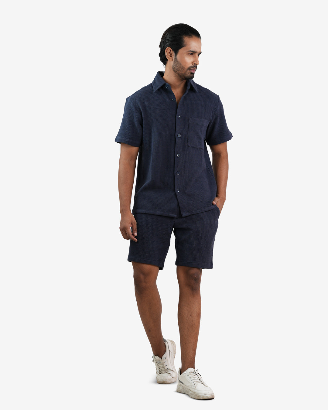 Waffleo Blue Co-ord Set