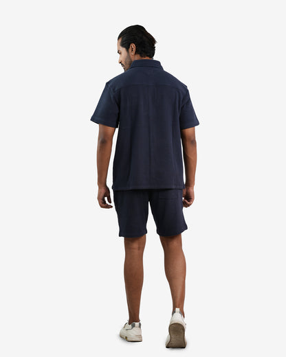 Waffleo Blue Co-ord Set