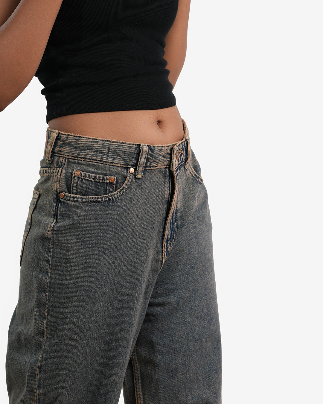 Kris Sandy Wideleg Jeans