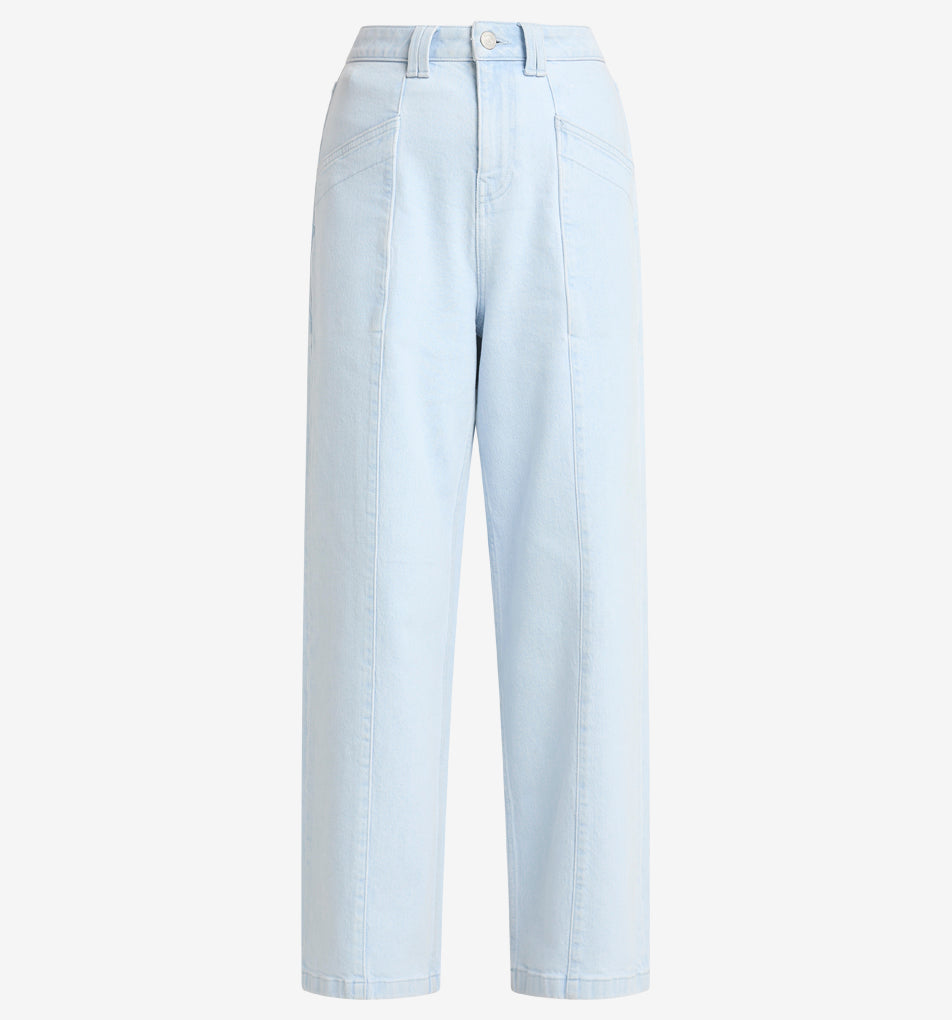 Kris Sky Blue Wideleg Jeans