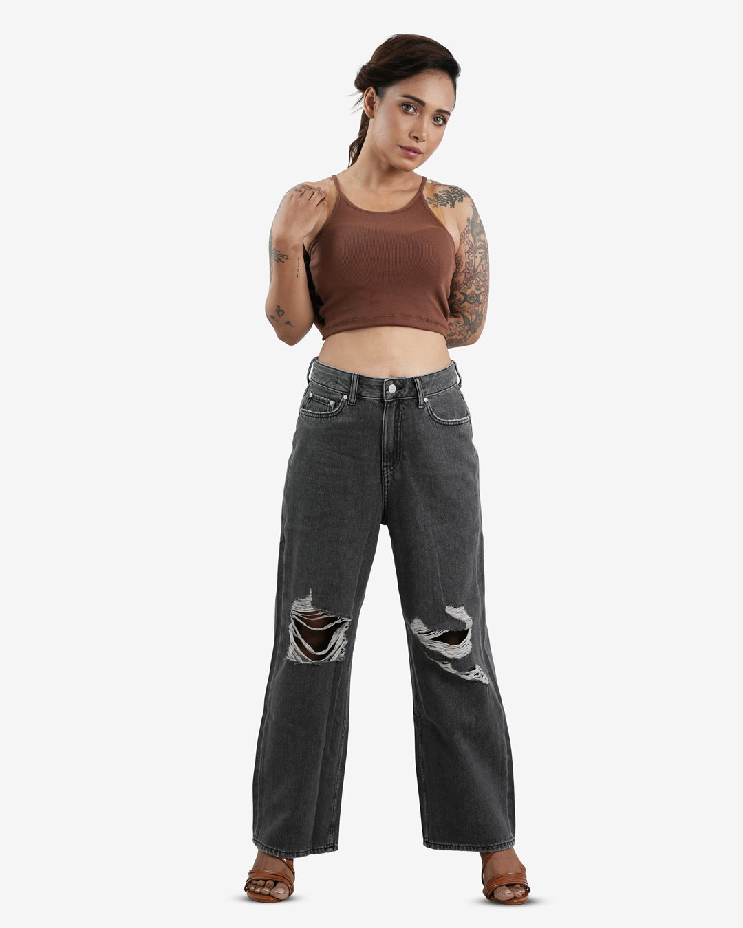 Kris Windy Wideleg Jeans