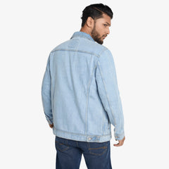 Classic Trucker Denim Jacket - Light Blue