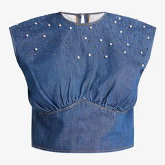 Party Denim Top