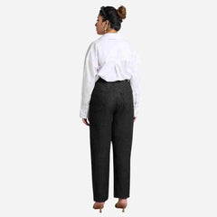 Kylie Mom Graphite Black Jeans