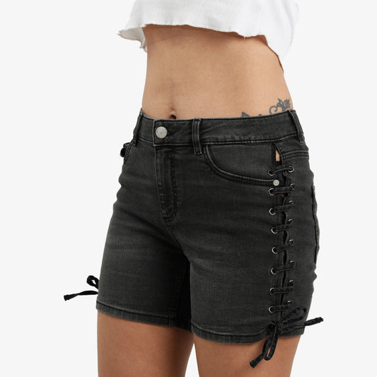 Orky Noire Denim Shorts