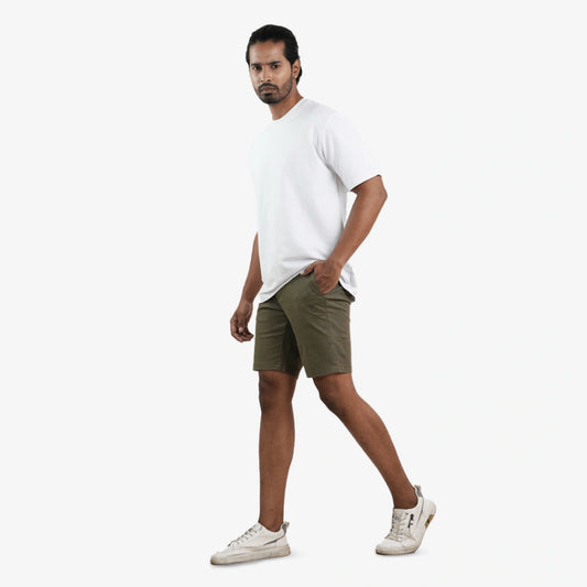 Chino Taupe Shorts