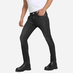 Dapper Flex Mid Black Jeans