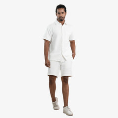 Waffleo White Co-ord Set