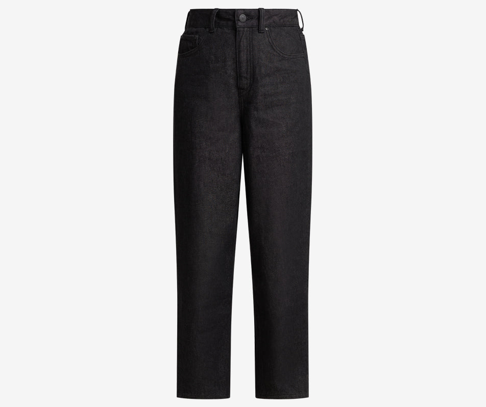 Kylie Graphite Black Mom Jeans